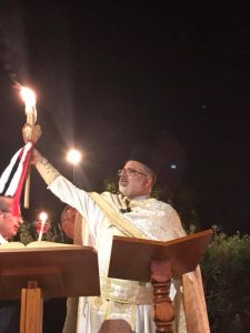 Father Stavros, Parish of St Therapon Easter 2018 Announces HRISTOS ANESTI!