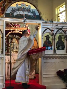 Father Stavros, Parish of St Therapon Easter 2018