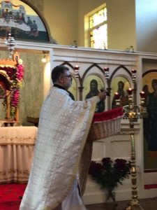 Father Stavros, Parish of St Therapon Easter 2018